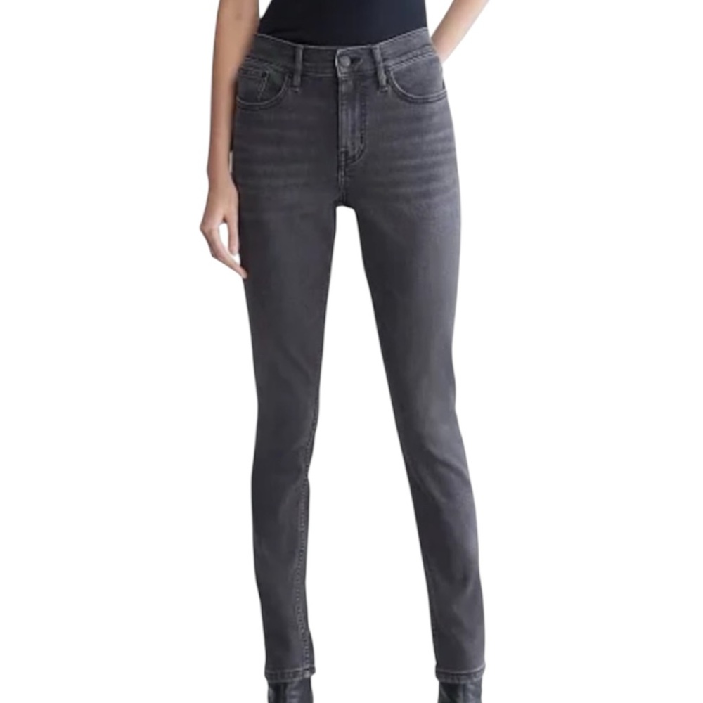 CALVIN KLEIN Mid Rise Skinny Stretch Jeans RAVEN Women’s 27 Regular